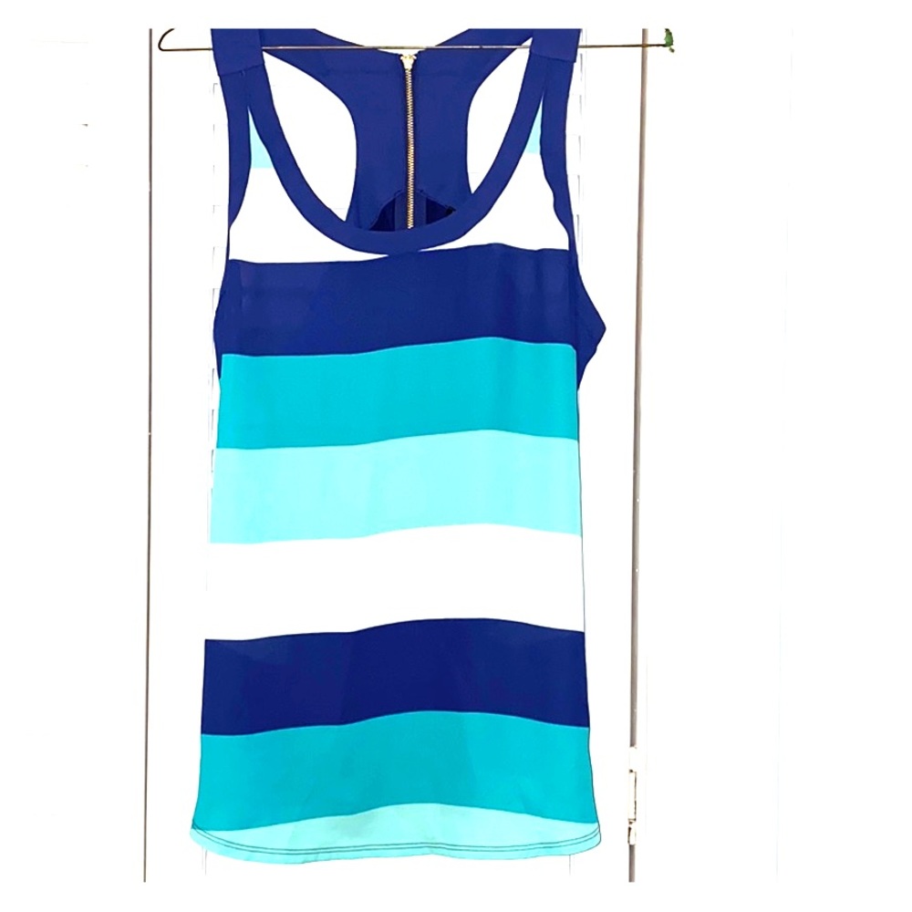 Express stripes top